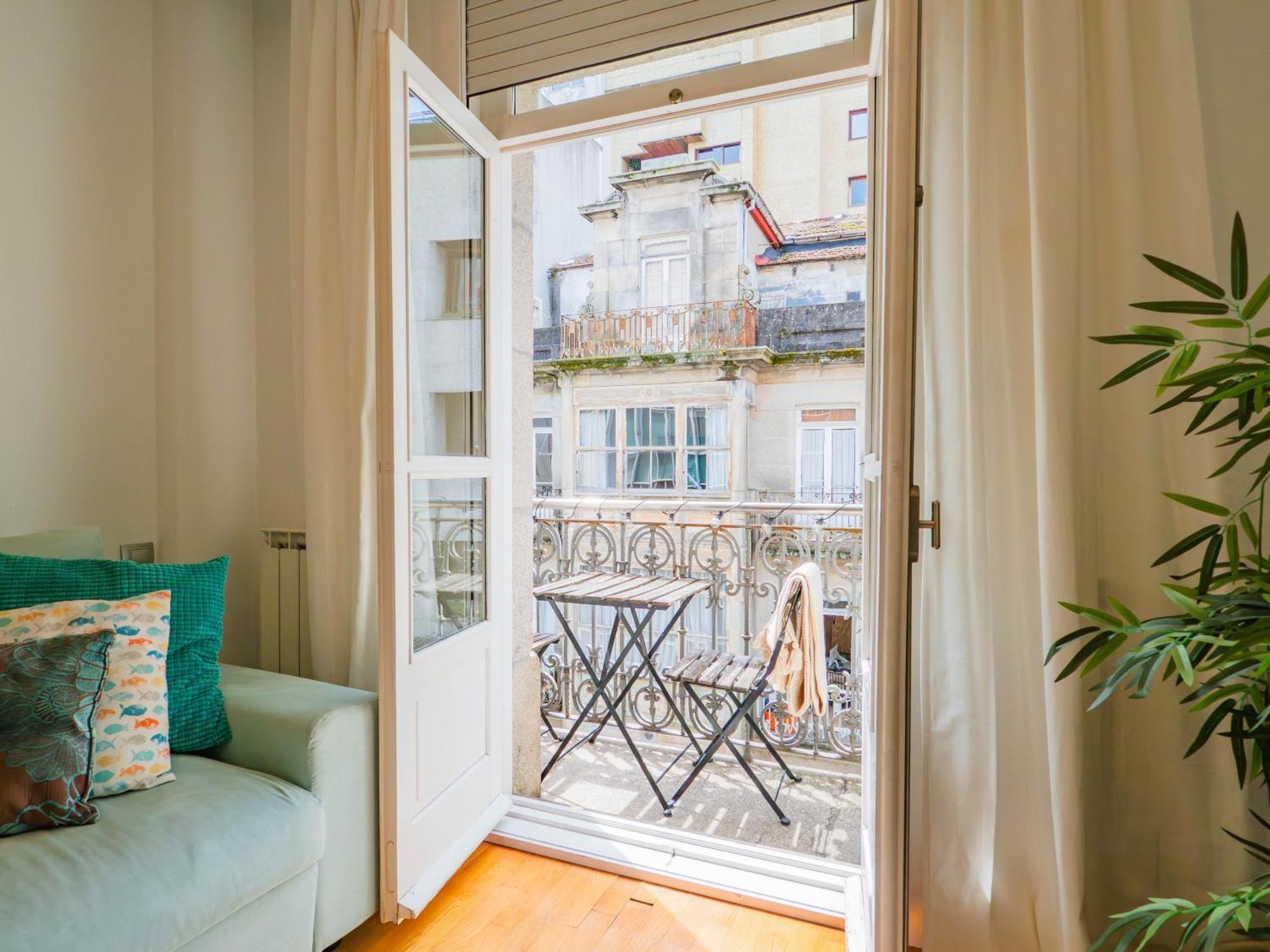 Luxury Centro De Vigo Balcony Daire Dış mekan fotoğraf
